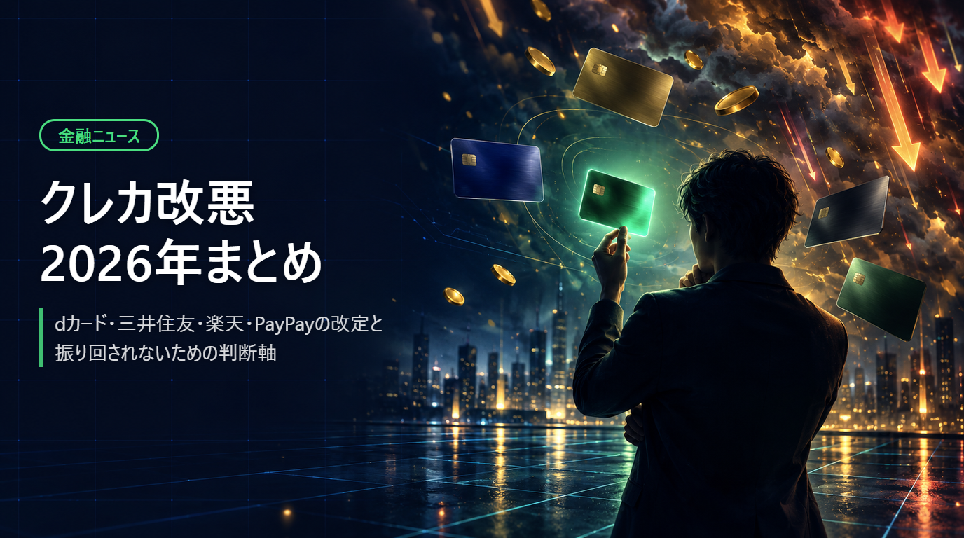 クレカ改悪2026年まとめ
