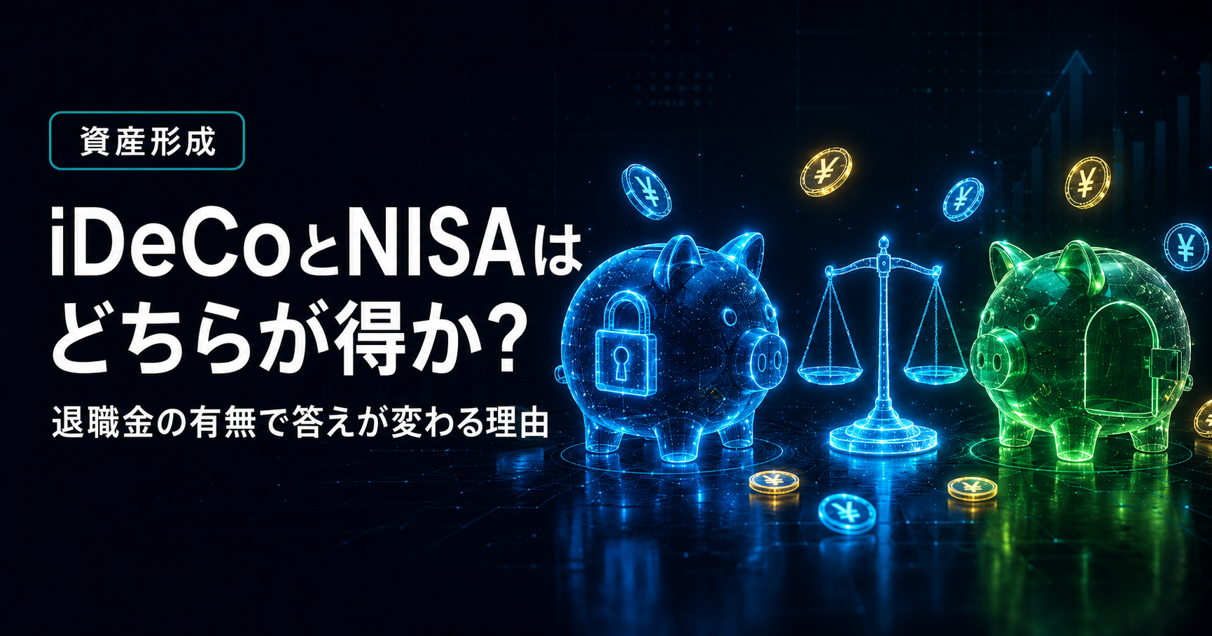 iDeCo vs NISA シミュレーション比較