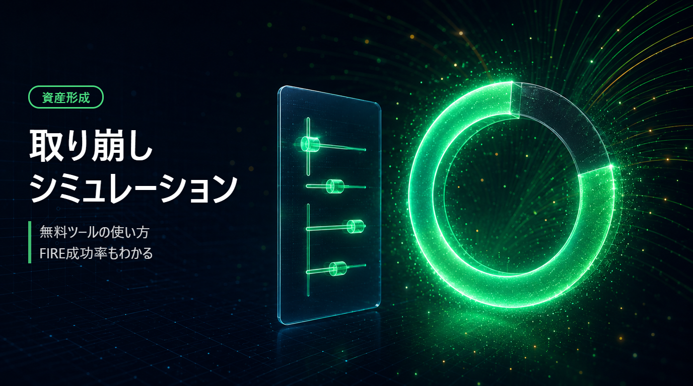 インデックス投資取崩しシミュレーターのイメージ